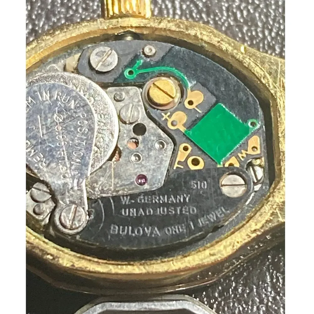 VTG Bulova Women's Petite Cocktail Dress Watch 17mm - Fresh Battery-Wrist 6-6.25